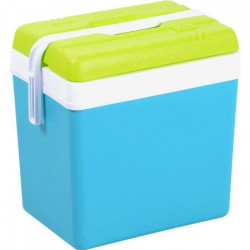 EDA PLASTIQUE Glaciere Promotion - Conservation au frais 11H - Bleu turquoise et vert anis - 24 L