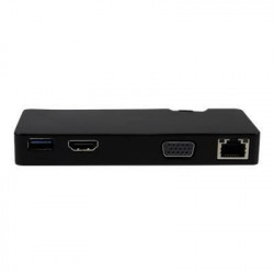 STARTECH.COM Mini station d'accueil USB 3.0 universelle - Pour ordinateur portable avec HDMI ou VGA, GbE, USB 3.0
