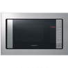 Micro-ondes Gril encastrable SAMSUNG FG87SST - Verre inox/noir - 23 l