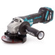 Meuleuse brushless MAKITA 18V 125mm - 2 batteries BL1850 5.0Ah - 1 chargeur rapide DC18RC DGA517RTJ