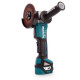 Meuleuse brushless MAKITA 18V 125mm - 2 batteries BL1850 5.0Ah - 1 chargeur rapide DC18RC DGA517RTJ