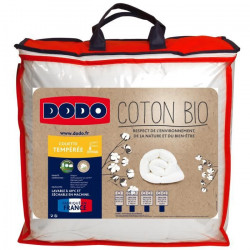 DODO Couette tempérée Coton Bio - 220 x 240 cm