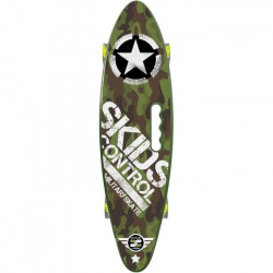 STAMP Skateboard 24 x 7 avec poignée Skids Control Military