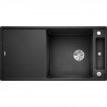 BLANCO Axia III XL 6S-évier - SILGRANIT - 1 grande cuve - réversible - vidage auto - siphon inclus - planche en verre - anthr…