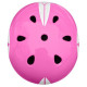 STAMP Casque Skate Pink Star avec Molette d'Ajustement - Taille 54-60 cm