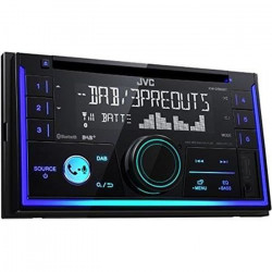 JVC Autoradio 2DIN Bluetooth DAB+ KW-DB93BT