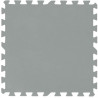 BESTWAY Tapis de sol gris pour piscine, 9 pieces, 50 x 50 cm, 2,25m² de surface couverte
