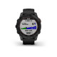 GARMIN Fenix 7 Solar - Montre GPS de sport connectée - Gray avec bracelet noir