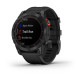 GARMIN Fenix 7 Solar - Montre GPS de sport connectée - Gray avec bracelet noir