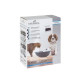 EYENIMAL Fontaine a eau Classic Pet 1,75 L - Gris et blanc - Pour chien et chat