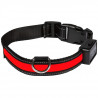 EYENIMAL Collier lumineux Light Collar USB rechargeable L - Rouge - Pour chien