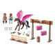 PLAYMOBIL 70074 - PLAYMOBIL THE MOVIE Marla et Del avec cheval ailé