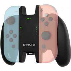 Accessoire Support Manette + Batterie Konix Play & Charge pour Joycon Switch