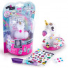 STYLE 4 EVER Mini Deco DIY - Mini personnage Flamant Rose phosphorescent a décorer et collectionner - OFG 189 - 6 ans et +