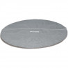 Intex bâche a bulles diam 4,20m renforcee pour piscine diam 4,27m