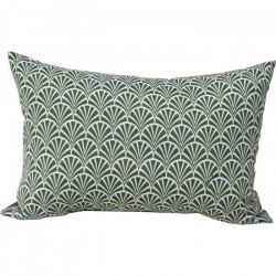 JARDIN PRIVE -  COUSSIN DECO 60X40CM NORVEGE AVOCAT