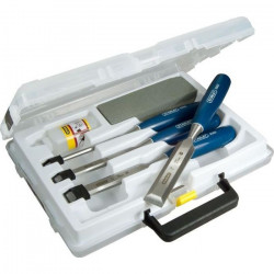 Coffret de ciseaux a bois manche ABS STANLEY - 0-16-130 - Jeu de 4 pieces