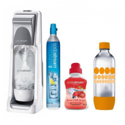 SODASTREAM Pack : Machine COOL Titan + concentré fruits rouges + bouteille Pet