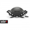 WEBER Barbecue électrique Q 1400 - Noir gris