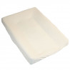 BABYCALIN Housse matelas a langer élastiquée écru