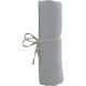 BABYCALIN Drap Housse Bébé Gris 60 x 120 cm Jersey 130gr/m²