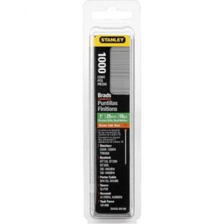 Boîte de 1000 clous STANLEY - 1-SWK-BN050T - 12 mm