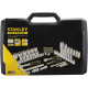 STANLEY FATMAX COFFRET DE DOUILLES Œ'' + œ'' - JEU DE 81 PCS - FATMAX