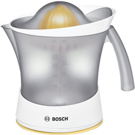 BOSCH - Presse agrumes - 25 W - capacité 0,8 L - réservoir transparent - fonctionnement par pression