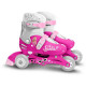 STAMP - Patins en ligne deux en un 3 Roues - Barbie