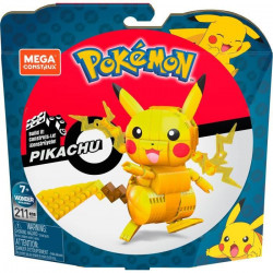 MEGA CONSTRUX Pokémon Pikachu a construire 10 cm - 6 ans et +