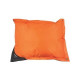 MPETS Coussin d'extérieur Natuna 100 cm - Taille M - Orange et gris - Pour chien