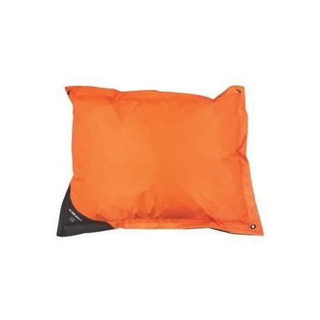 MPETS Coussin d'extérieur Natuna 100 cm - Taille M - Orange et gris - Pour chien