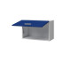 EXTRA - Meuble bas de cuisine 60cm - Bleu Mat
