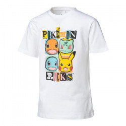 POKEMON T-Shirt Blanc En XXS