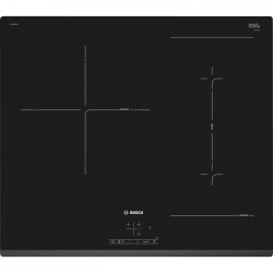 BOSCH PVJ631BB1E - Table de cuisson Induction - 3 zones - 7400W - L59,2 x P52,2cm - Revetement verre - Noir