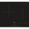BOSCH PVJ631BB1E - Table de cuisson Induction - 3 zones - 7400W - L59,2 x P52,2cm - Revetement verre - Noir