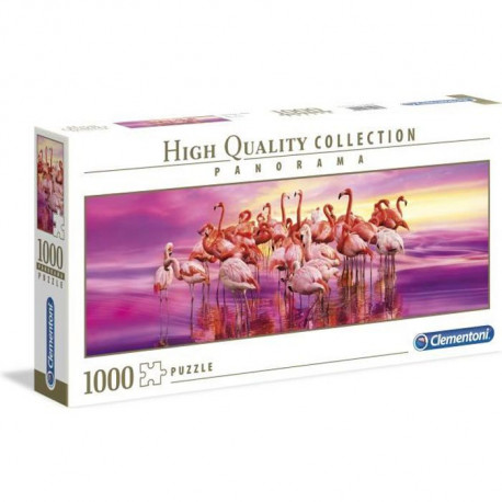 Clementoni - Panorama 1000 pieces - Flamingo Dance