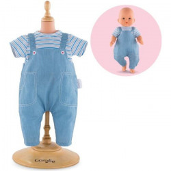 COROLLE - Mon grand poupon Corolle - T shirt rayé & salopette pour poupon 36cm