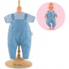 COROLLE - Mon grand poupon Corolle - T shirt rayé & salopette pour poupon 36cm