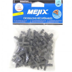 MEJIX Croisillons récupérables 5 mm x 50 pcs