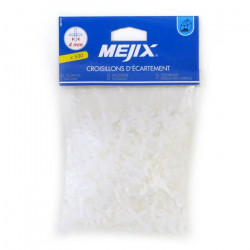 MEJIX Croisillons d'écartement 4 mm x 500 pcs