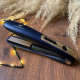 CONTINENTAL EDISON  Mini fer a lisser rechargeable USB - 200°C - cheveux fins - Bleu et Or