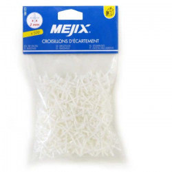 MEJIX Croisillons d'écartement 2 mm x 500 pcs