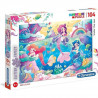 Clementoni - Glitter 104 pieces - Sirenes