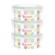BADABULLE Lot contenants 3 x 300 ml