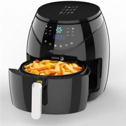 FAGOR FG145FR - Friteuse Air Fryer 5.5L - 1800W - Ecran tactile - Sans huile - 12 préréglages de cuisson - Minuterie - Noir