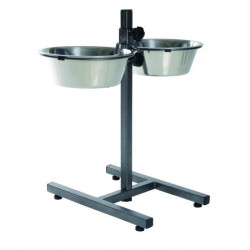TRIXIE Support réglable de bol pour chiens 5,6 L 24 cm