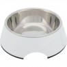TRIXIE Gamelle Be Nordic en mélamine - 0,4 l - Ø 17 cm - Blanc - Pour chien
