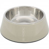 TRIXIE Gamelle Be Nordic en mélamine - 0,8 l - Ø 22 cm - Sable - Pour chien