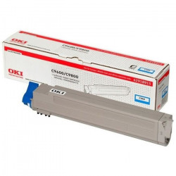 OKI Cartouche de toner C9600, C9650, C9800, C9850 - Capacité standard 15.000 - Cyan